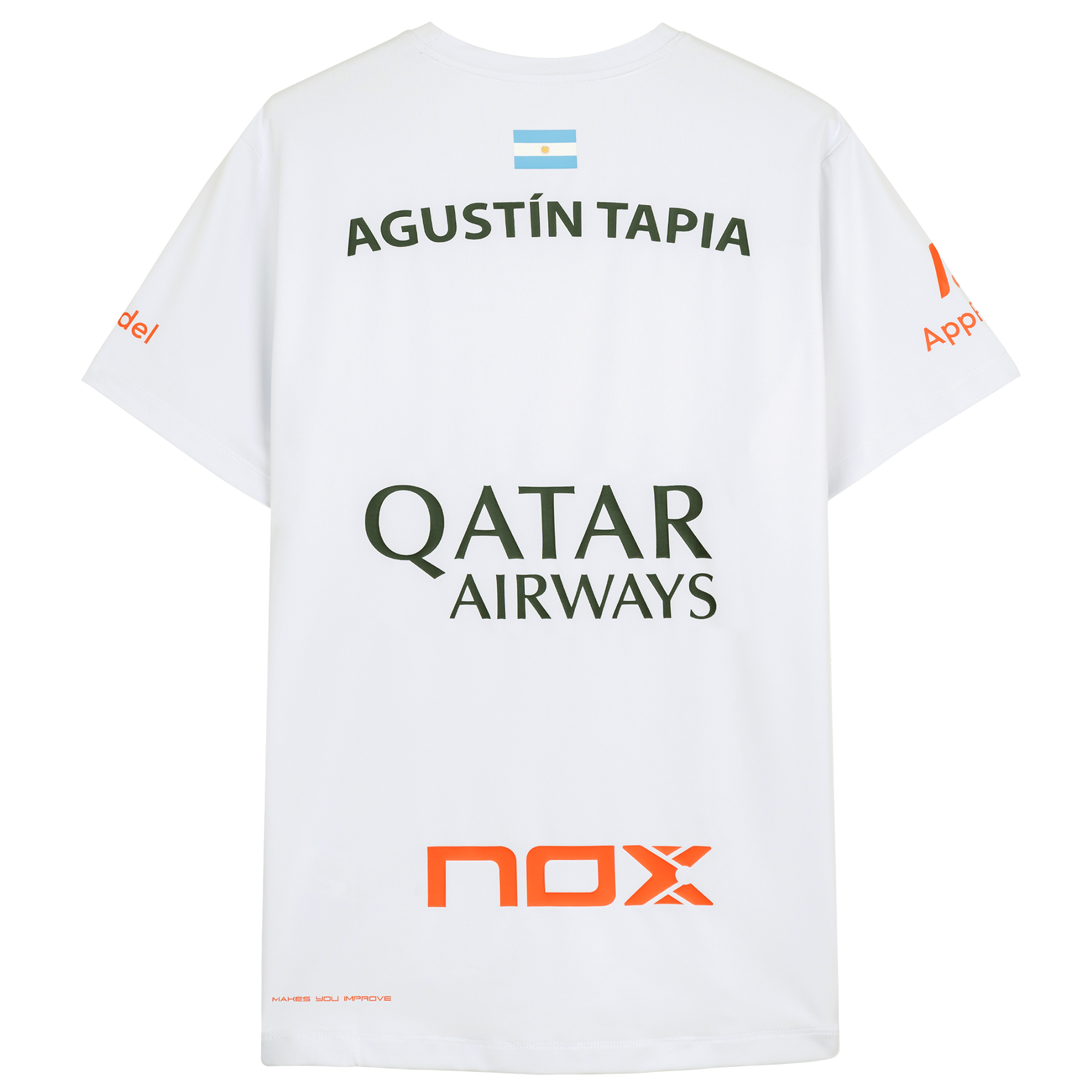 NOX AT1 Sponsors t-shirt white